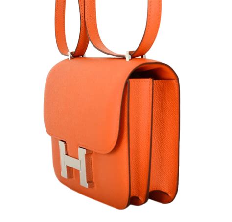 hermes buckle dust bag orange|HERMES Epsom Constance 18 Orange 1522921 .